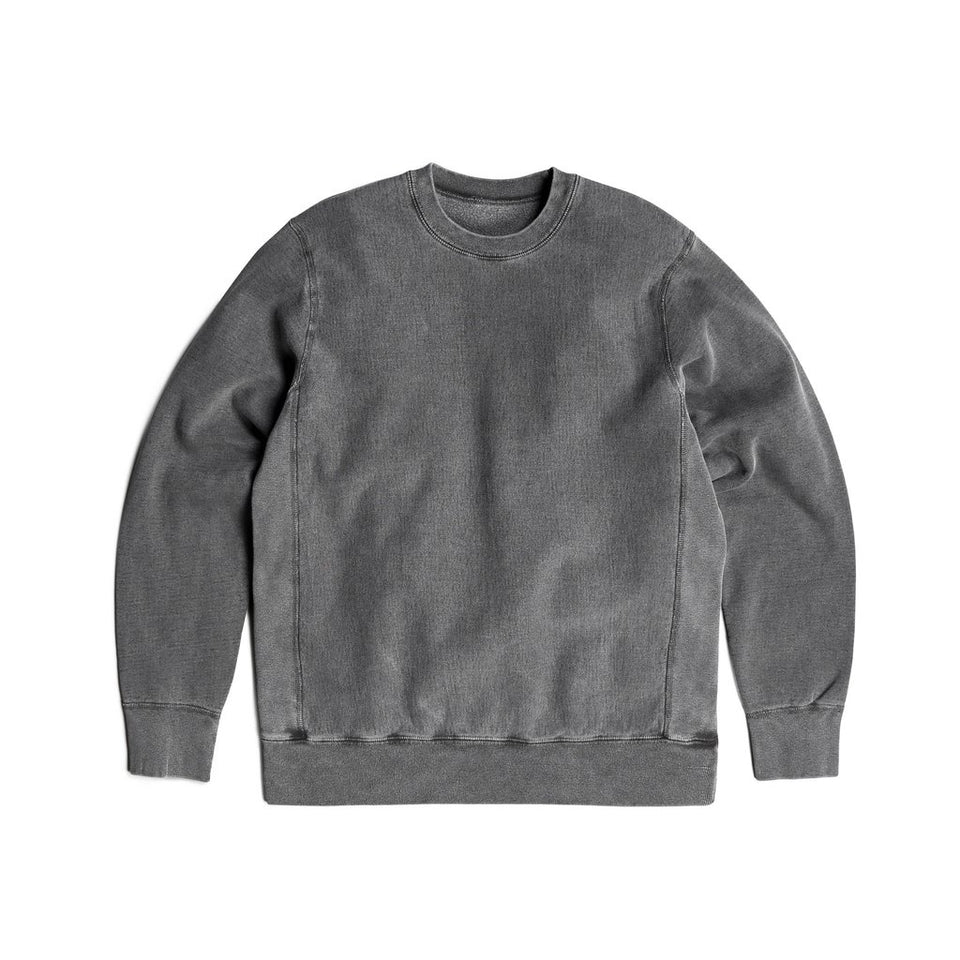 Repreve Heathered SweatShirt Fleece - Dark Gray&Charcoal