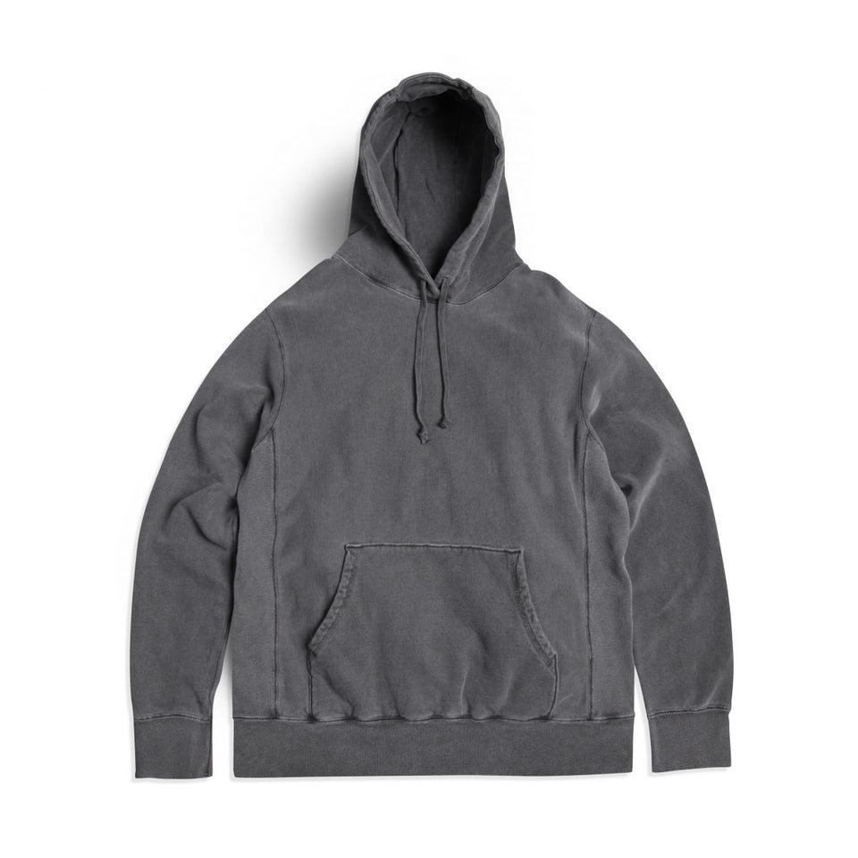 CLASSIC PULLOVER HOODED SWEATSHIRT [GARMENT DYED] [DISTRESSED CHARCOAL]