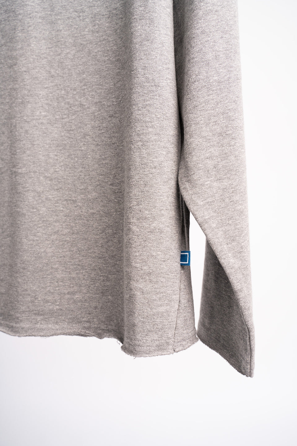 LS Raw Crew Sweater