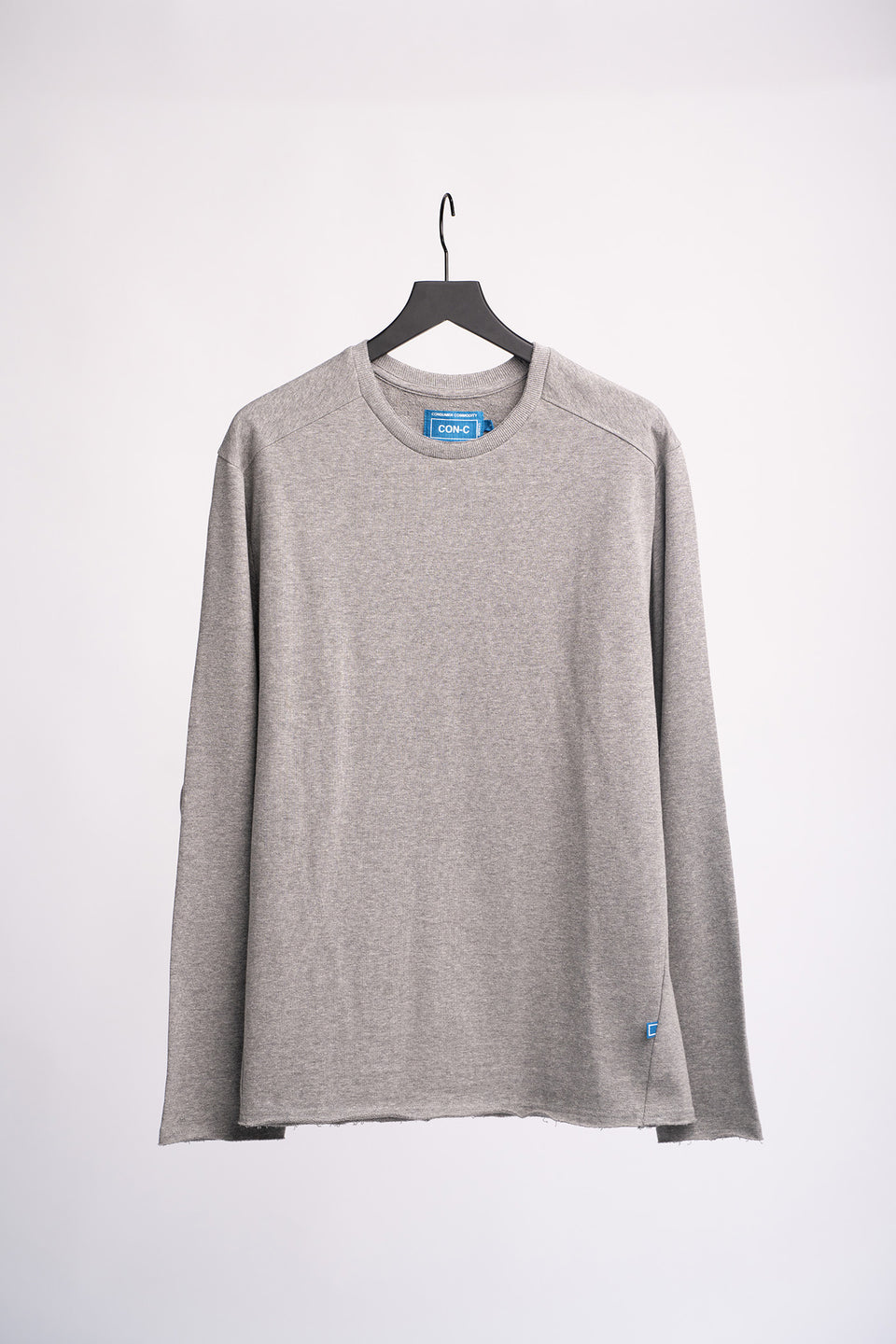 LS Raw Crew Sweater